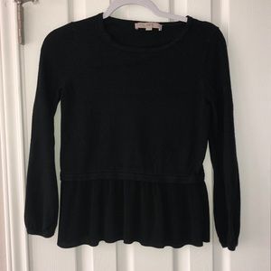 Ann Taylor LOFT peplum sweater